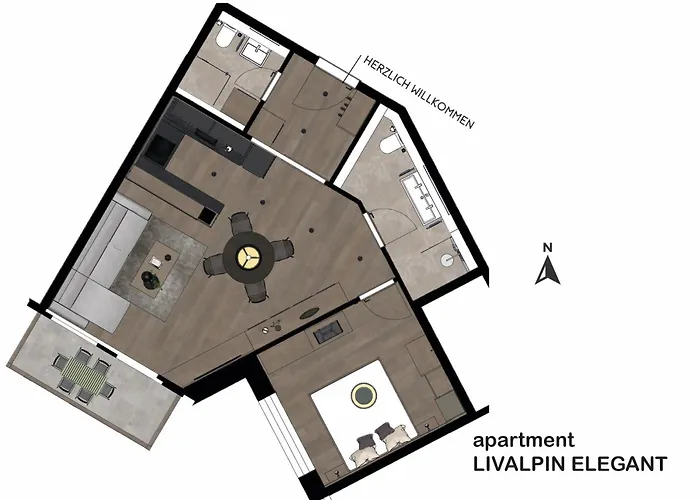 Apartament Livalpin Elegant Garmisch-Partenkirchen